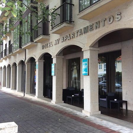 Hotel Av Apartamentos Lobios Exterior foto